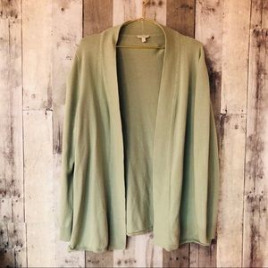•Talbots Mint green Cardigan